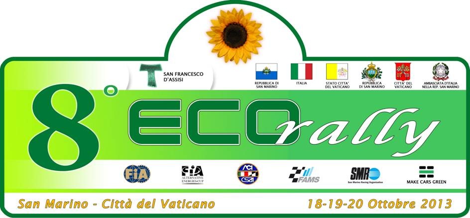 8° Ecorally San Marino - Vaticano - LOGO