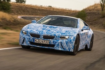 BMW i ha presentato il prototipo della sua seconda vettura di serie – dopo l’anteprima mondiale della BMW i3 – sul circuito di prova del BMW Group a Miramas / Francia.