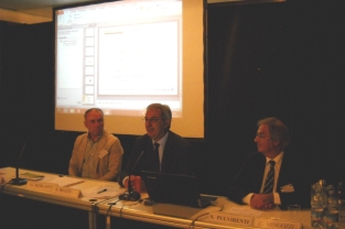 Da sinistra Giorgio Merlante Alessandro Bratti Claudio Mingozzi