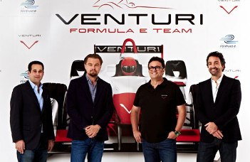 Team Formula E Venturi Grand Prix, c'è anche Leonardo Di Caprio