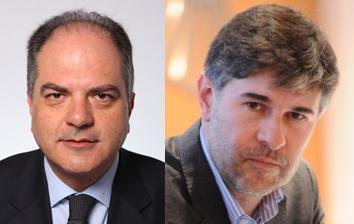 Da destra, il Viceministro Andrea Olivero e il Sottosegretario alle politiche agricole Giuseppe Castiglione.