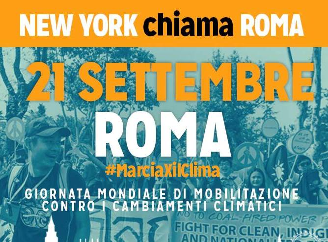 21 settembre, in marcia per il clima