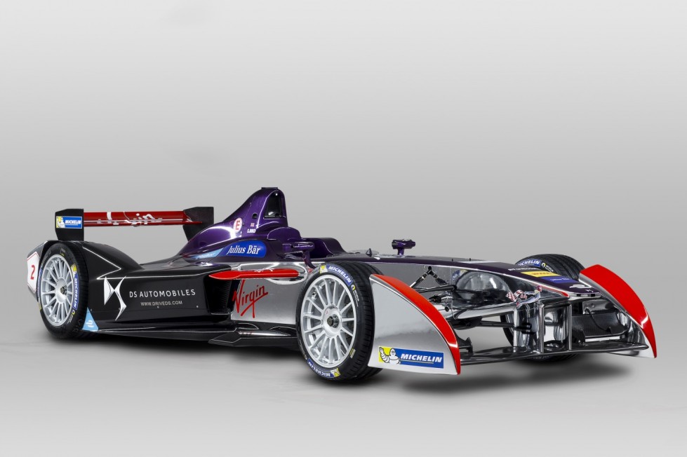 La DSV-01 Formula E a Francoforte