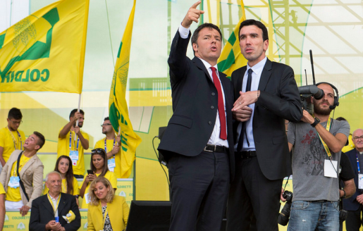 Renzi e Martina a Expo