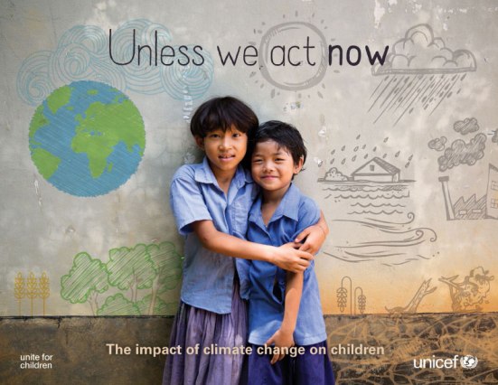 Unicef, oltre mezzo miliardo di bambini minacciati dal rischio climatico