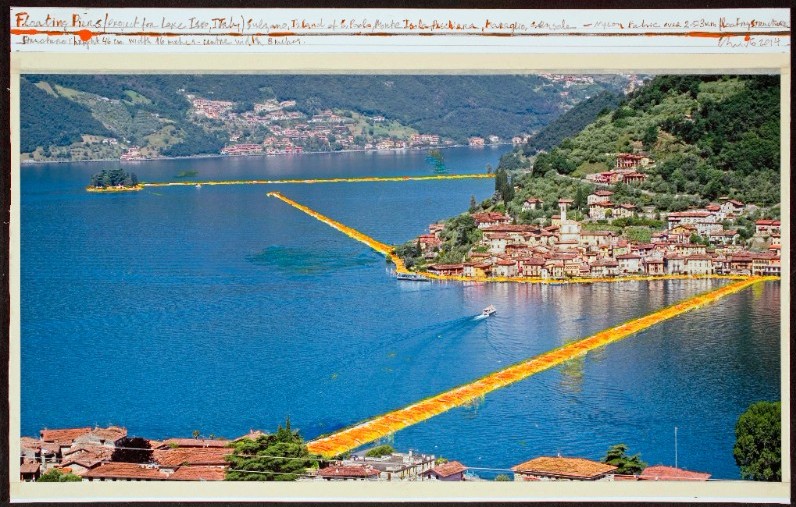 Christo and Jeanne-Claude. Water Projects, la Mostra a Brescia dal 7 aprile