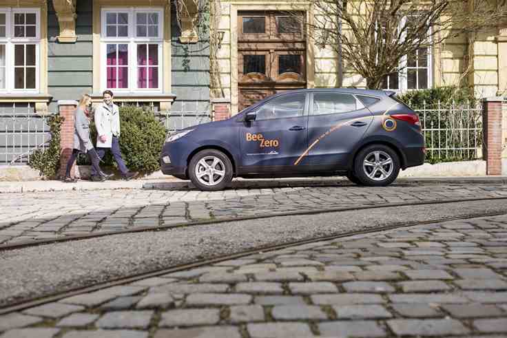 In Germania il primo car sharing a idrogeno